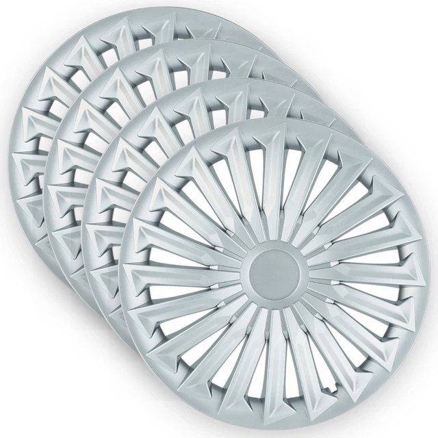 Blueshyhall 4 Coprimozzo Per Auto, Colore Argento, OD - Foto 9