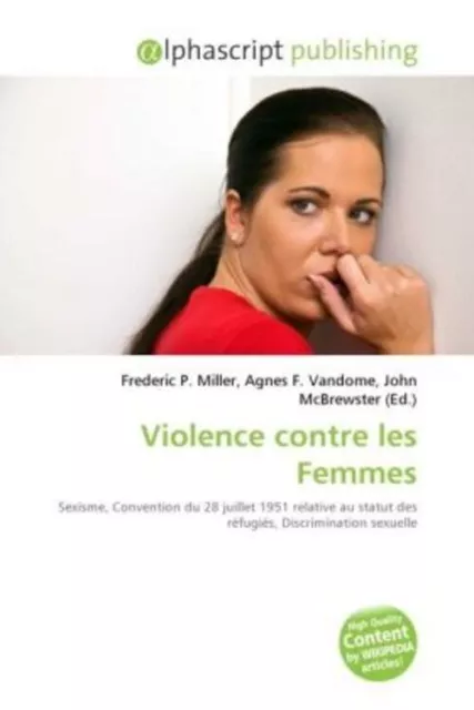 Violence contre les Femmes Frederic P. Miller (u. a.) Taschenbuch Französisch