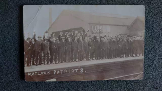 'Matlock Patriots' possibly pictured at Matlock or other station in Derbyshire.