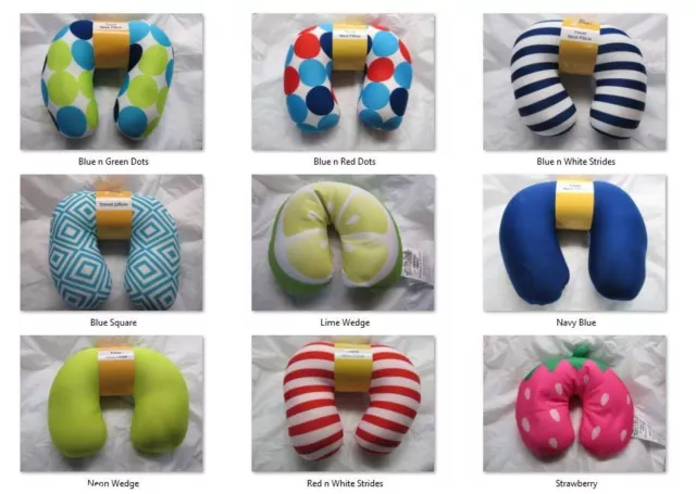 Bargain Buys Travel Neck Pillow Your Choice Colors/Designs Below
