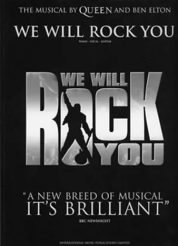 Queen: We Will Rock You: Piano, Vocal, Guitar by unknown Paperback Book The