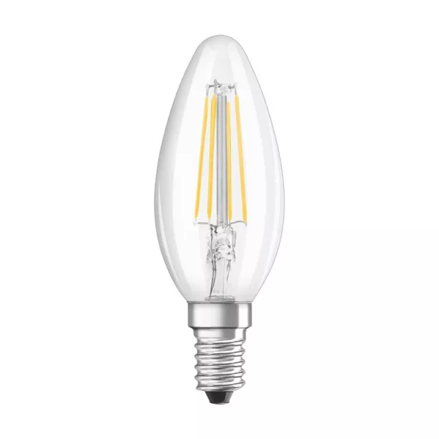Osram LED Filament Kerze 2700K 4W E14 220-240V Leuchtmittel Dimmbar