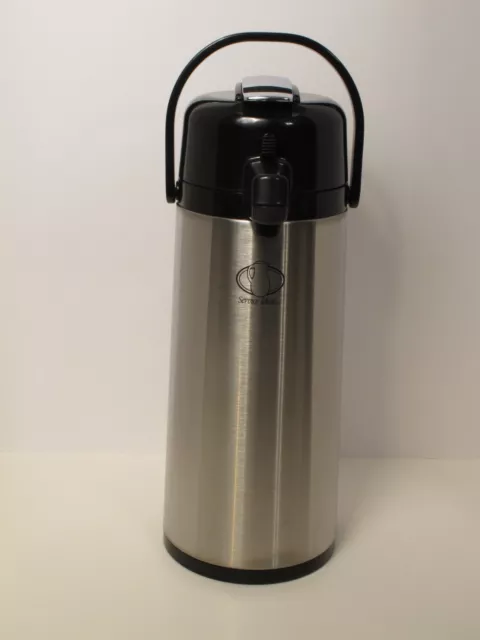 Pre-Owned Service Ideas ECAL22S eco air smooth lever lid airpot, for Coffee/Tea