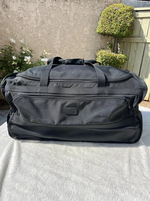 Tumi 2252D3 Wheeled XL 29” Duffle Black Ballistic Nylon Rolling Suitcase Bag 2