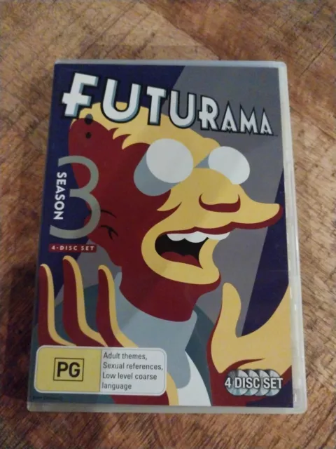 Futurama : Season 3 (DVD, 2001) FREE POSTAGE