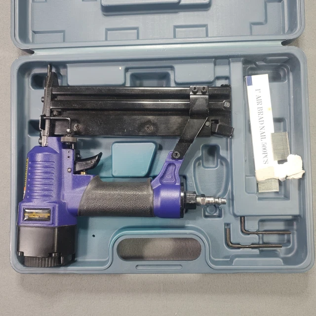 CENTRAL PNEUMATIC 97524 / 40116 2in1 18 Gauge Brad Nailer Stapler Kit