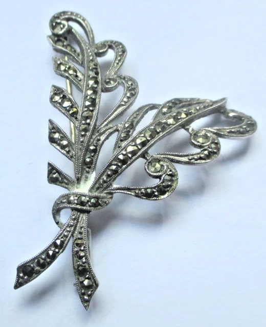 Broche Ancienne En Argent Massif | Style Arabe/berbère, Poinçonnée | Bijou Ethnique Du Maghreb