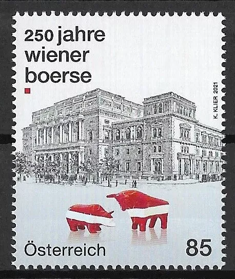 Österreich Mi.Nr. 3585** (2021) postfrisch/250 Jahre Wiener Börse