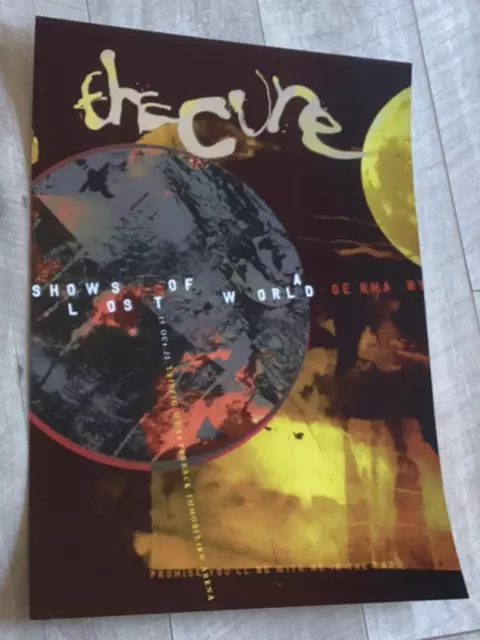 The Cure - Leipzig Germany. Oct.2022 Official Memorabilia. Concert/Gig Poster!