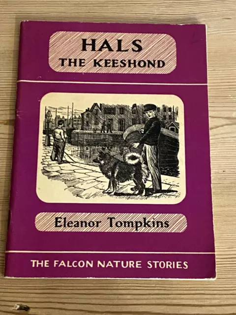 Very Rare Keeshond Dog Story Book By Eleanor Tompkins 1St 1951 B&W Illustrations