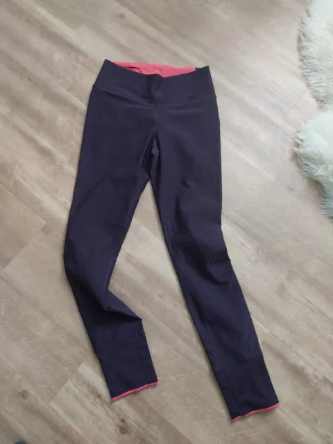 Original Nike Dri-FIT  leggings Sporthose Gr.XS 34 Tights Weinrot Pink