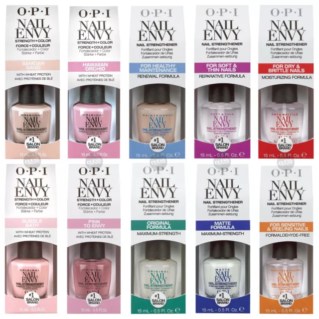 OPI Nail Envy Nail Strengthener Original Formula Maximum Strength 15 mL Multi