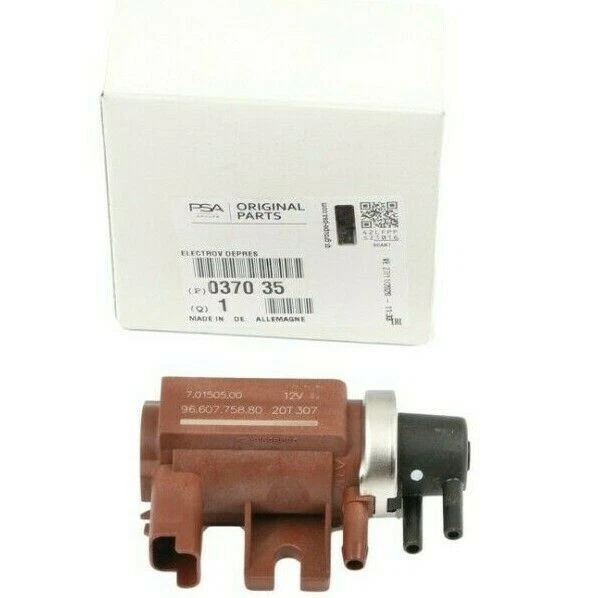 Électrovanne de turbocompresseur d'origine Citroen C5 III Peugeot 206 037035