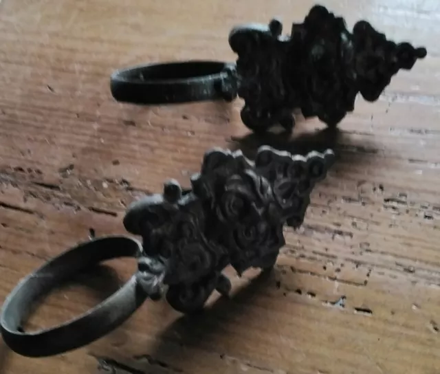Vecchio supporto pinza ottone belie Ich D1106KI60