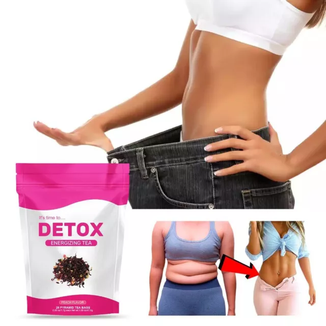 28x Detox Tea Weight Loss Tea Slimming Diet Teabags Burn Fat Evolution Slimming