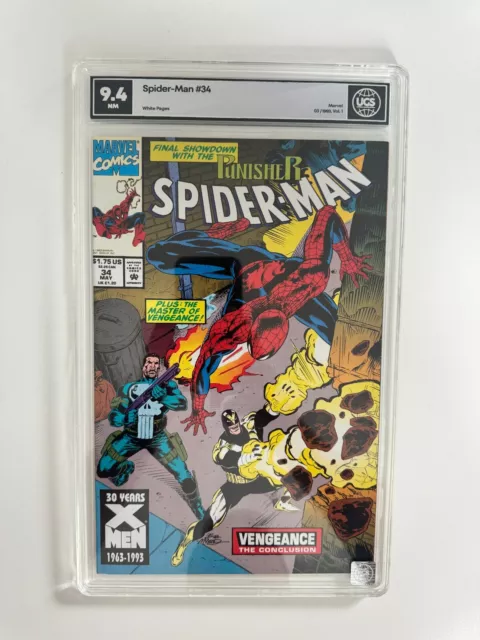 Marvel Spider-Man #34 Graded US KEY Comic Book 9.4 UGS Silver CGC CBCS