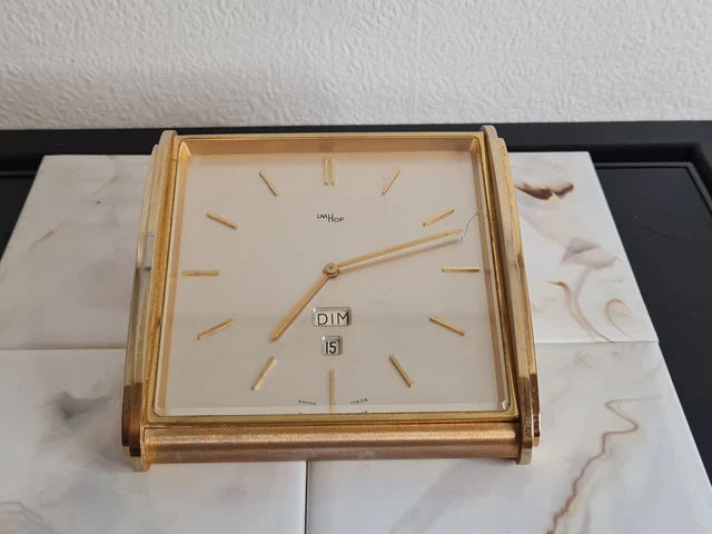 Pendule - Imhof - Laiton - circa 1960
