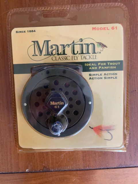 VINTAGE MARTIN FLY Reel Model 61 TF $20.00 - PicClick