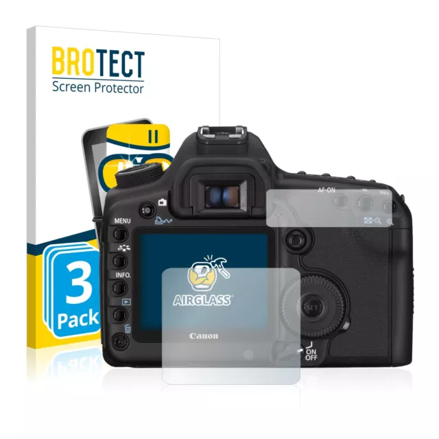 3x Flexible Protection Ecran Verre Film Protecteur pour Canon EOS 5D Mark II