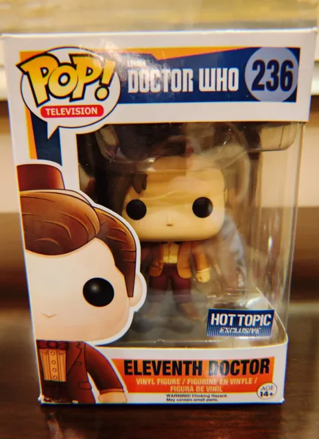 FUNKO POP! | Doctor Who Eleventh Doctor #236 | Hot Topic Exclusive With Sticker!