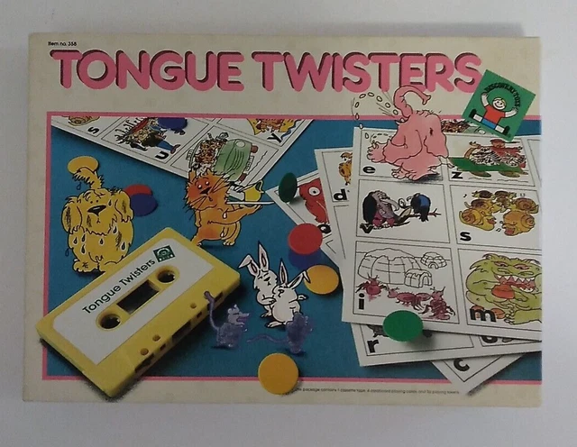 Tongue Twist'd Tongue Twister Board Game Games Hub Complete