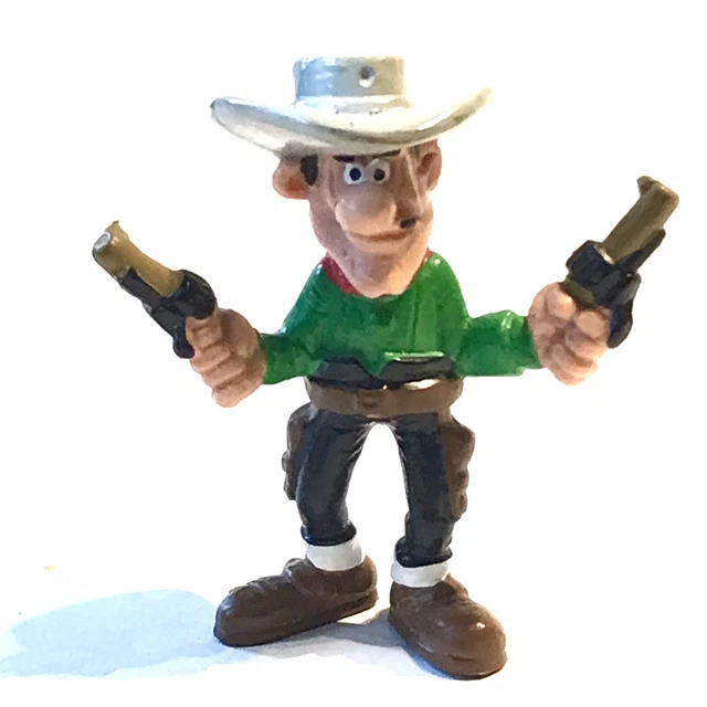 Figurine Schleich Morris, Le Colt De Lucky Luke, édition Dargaud 1984 - Rare