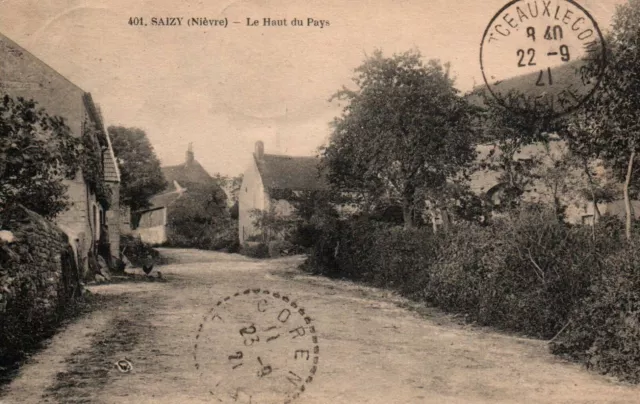 CPA 58 - SAIZY (Nièvre) - 401. Le Haut du Pays