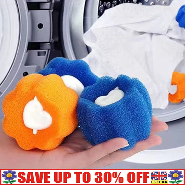 4PCS Pet Hair Remover for Laundry Washing Machine Cat Dog Fur Catcher ReusableHN