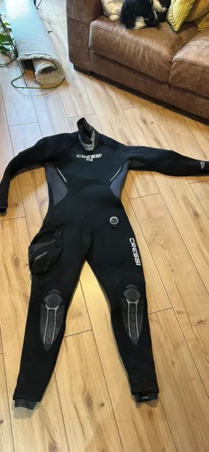 wetsuit mens xl (Semi Drysuit) Used, Only Worn Twice Very Good Condition