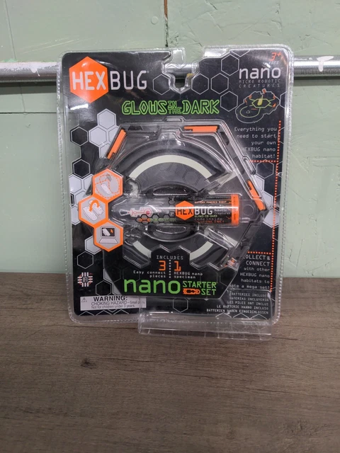 HEXBUG NANO Habitat Glow in The Dark Pack 3 pcs 1 Specimen SEALED HEXBUG NANO Habitat Glow in The Dark Pack 3 pcs 1 Specimen SEALED