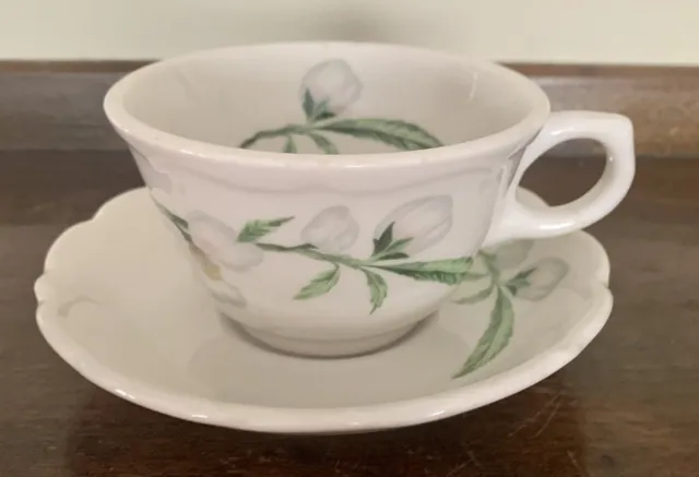 Vintage 50’s Syracuse China USA “Park Lane” Cup and Saucer Set