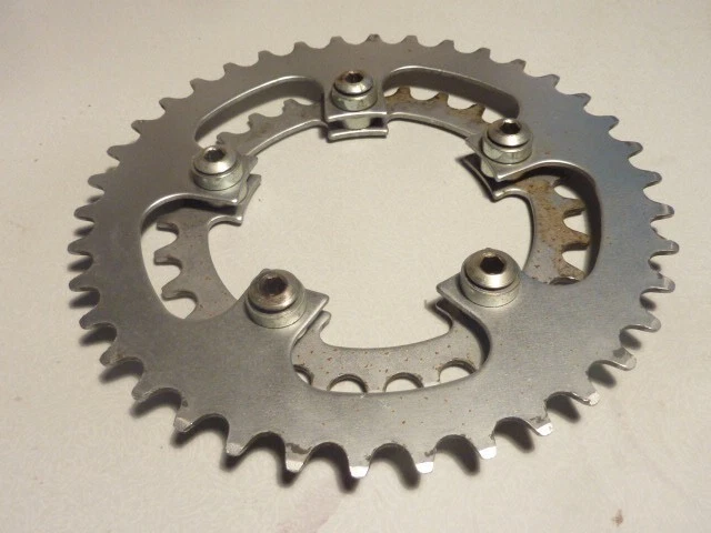Couronne Pédalier Vélo Ancien - 46 Dents - Manivelle - Pièce Vintage Old Bike