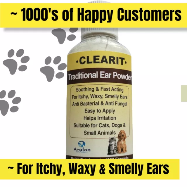 Clearit Traditional Ear Powder Fast Acting Super Effective 20g Same Day Dispatch