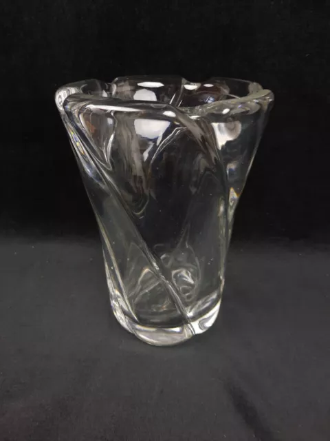 Vase Daum De Nancy En Cristal