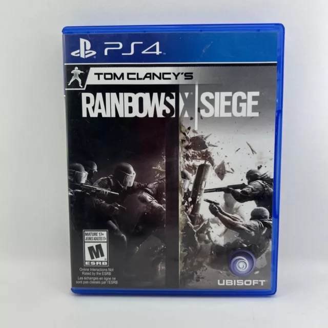 Tom Clancy's Rainbow Six: Siege (Sony PlayStation 4, 2015) PS4