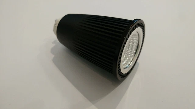 LED Spot 8W PAR16 Strahler GU10 3000K 5000K schwarz große Bauform, dimmbar