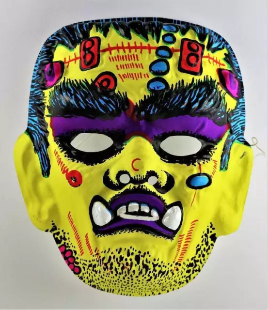 Vintage Frankenstein Halloween Mask Monster 1960s 1970s Y229 59 99 Picclick