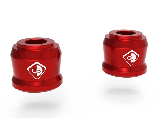 Entretoises Rehausse Guidon Rouge Ducabike Ducati Monster 796 2010 > 2014 M02A