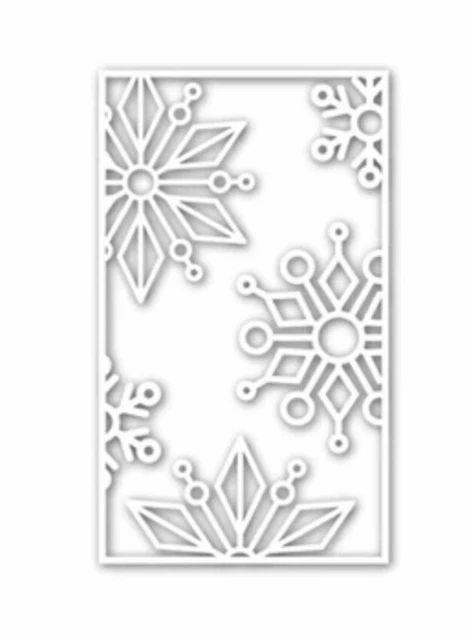 Neu! Simon Says Stempel SCHNEEFLOCKENBLOCK Stanzset Weihnachten