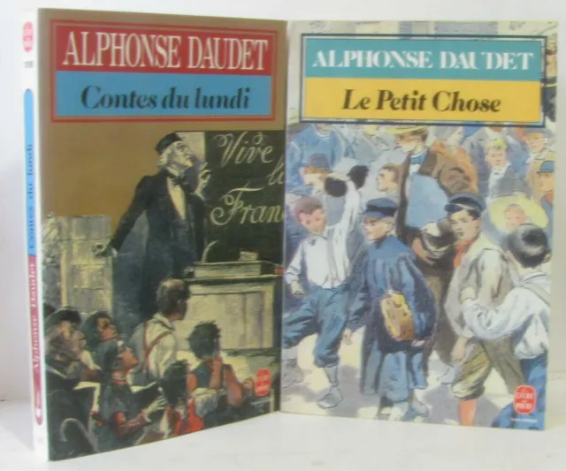 Contes Du Lundi + Le petit chose (deux volumes)| Daudet Alphonse| Très bon état