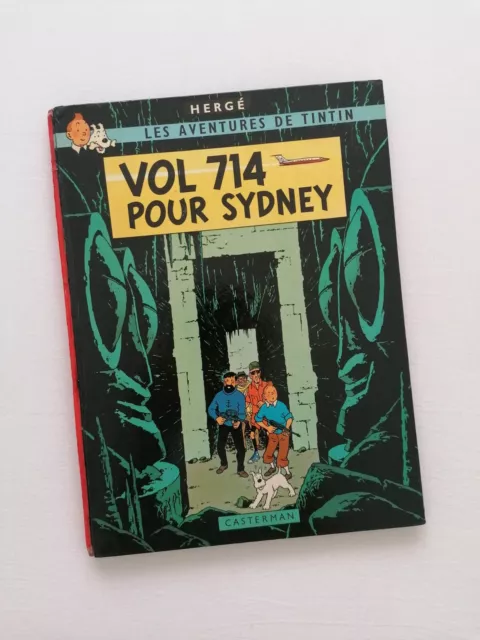 Tintin Vol 714 pour Sydney EO B37 1968, côté 200€