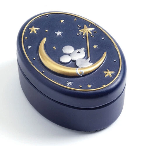 Djeco Oh My Teeth Tooth Box Gold and Silver Metallic Paint Ages 4 Years and Up