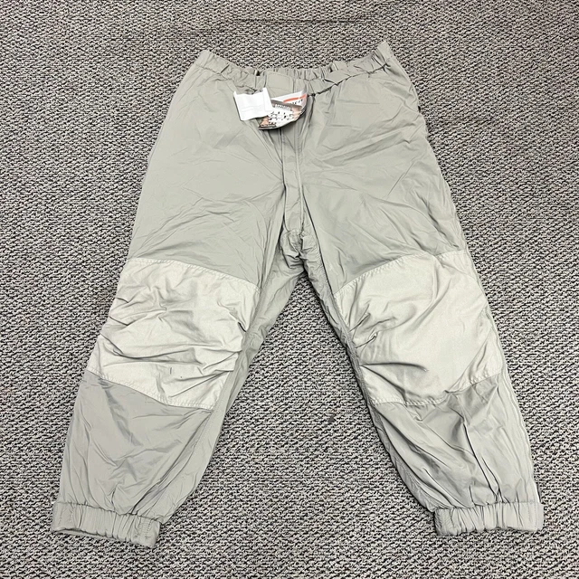 Gen III Level 7 USGI ECWCS Extreme Cold Weather Primaloft Trousers Pants Size L