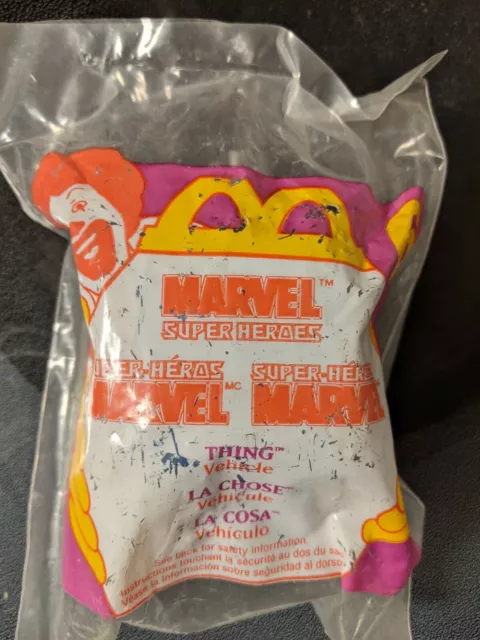 1996 Marvel McDonalds Happy Meal Toy - Thing Vehicle #6