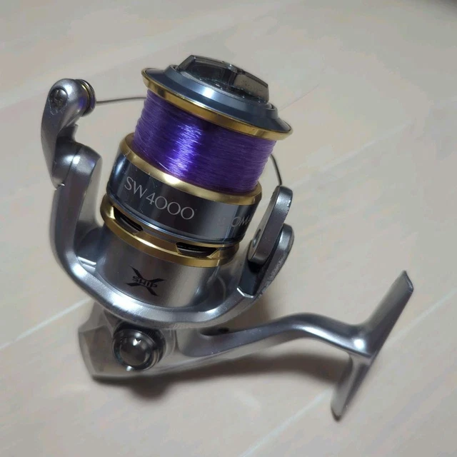 リール SHIMANO BIOMASTER SW4000XG SHIMANO Biomaster SW 4000XG Spinning Reel Used with Box F/S