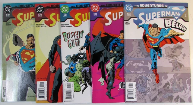 Superman Lot of 5 #619,620,621,622,623 DC Comics (2003) NM 1st Print Comic Books