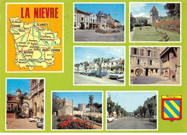 58 - LA CHARITE SUR LOIRE - SAN23565 - Vue Générale - CPSM 15X10,5 cm