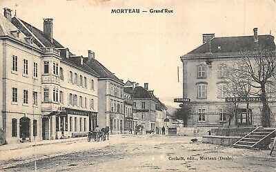 Cpa 25 Morteau Grand Rue