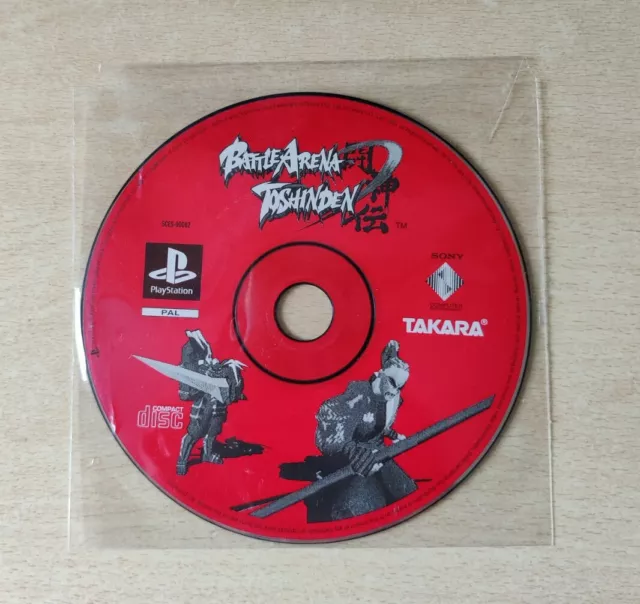 Battle Arena Toshiden  Ps1 Playstation 1 Pal Italiano Solo Cd Prima Stampa