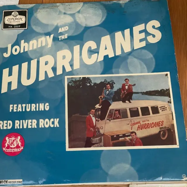 JOHNNY AND THE HURRICANES. featuring Red /river Rock. LOndon HA2227